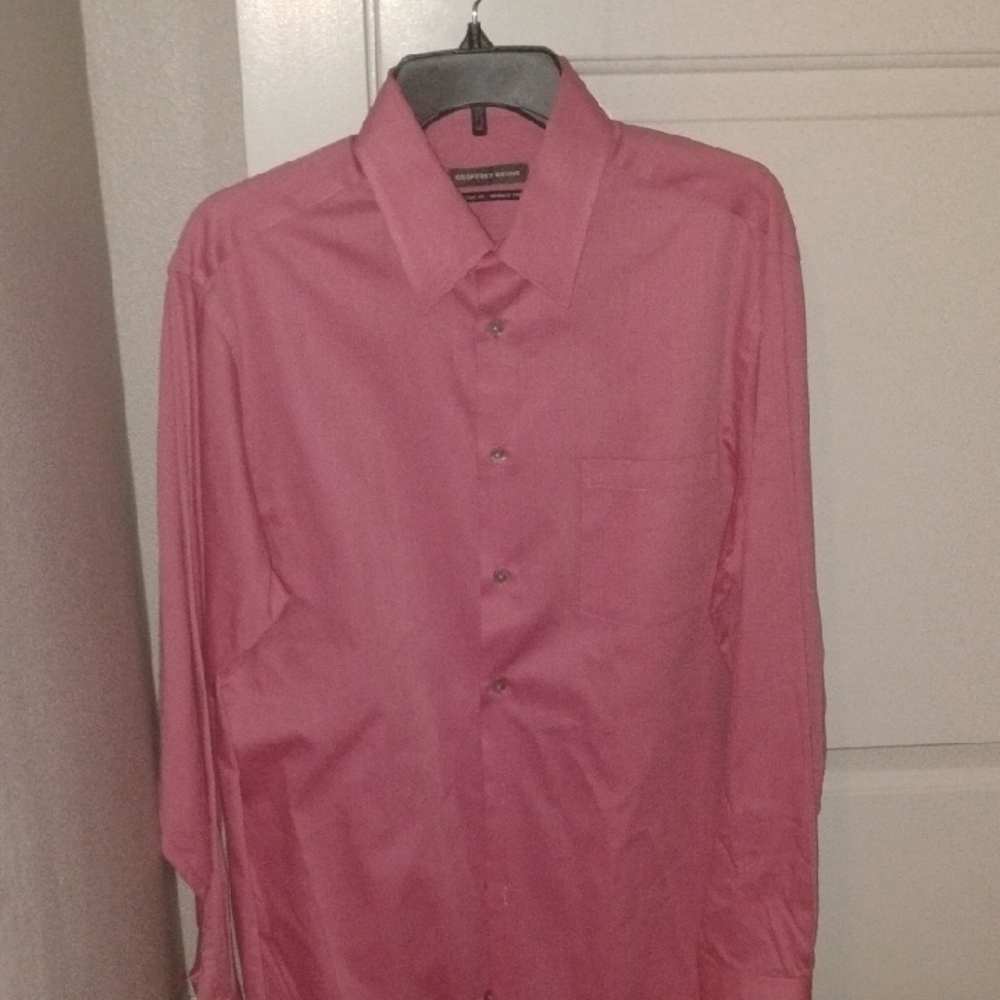 Geoffrey Beene Classic Pink Dress Shirt